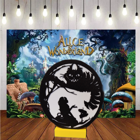 Lampada Alice in Wonderland