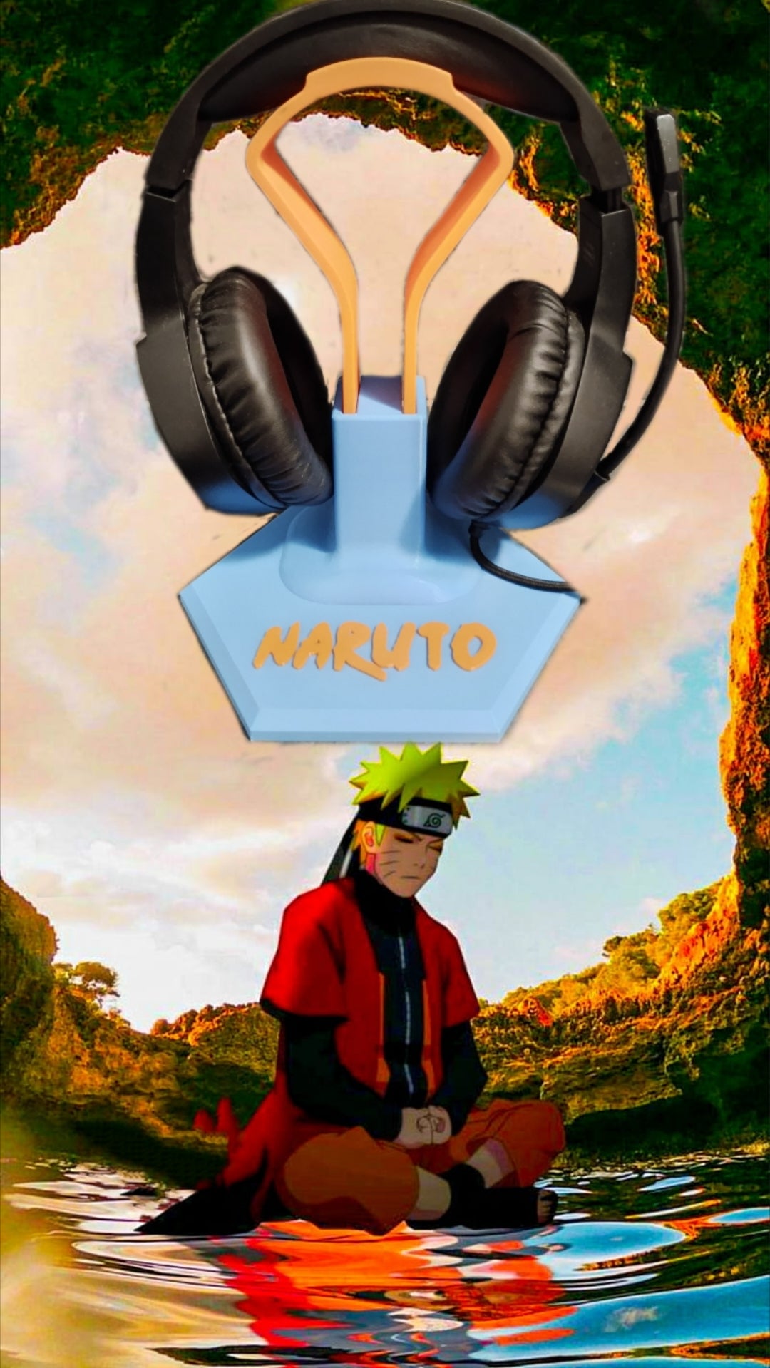 Porta cuffie Naruto