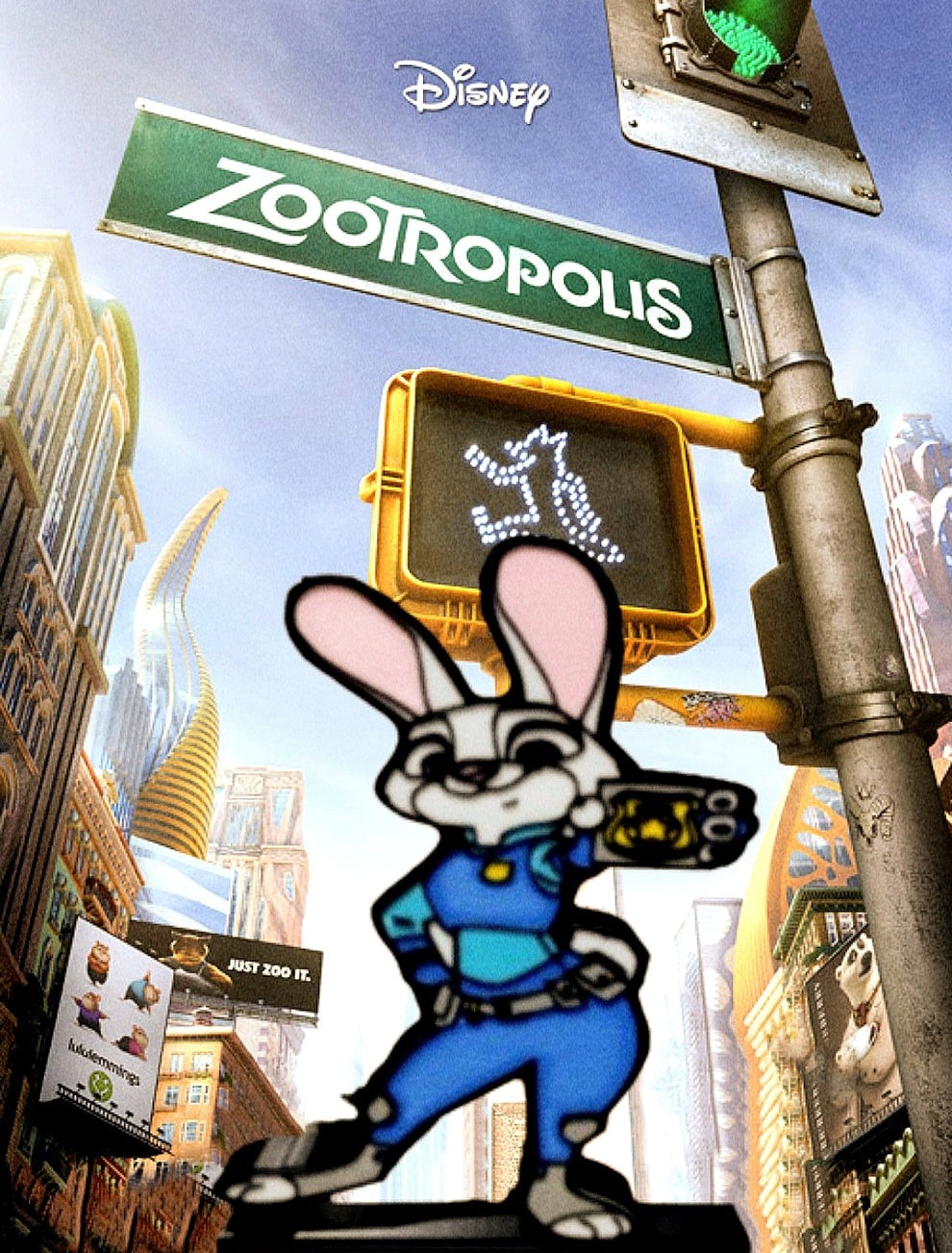 Lampada Zootropolis -Judy Hopps